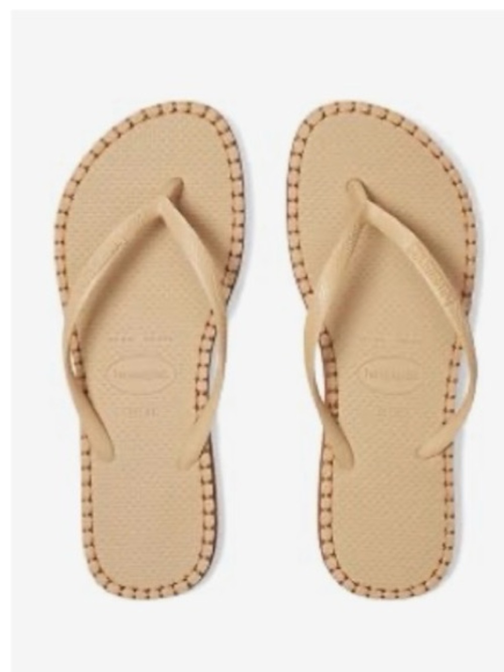 Havaianas slim flatform flip flops, size 7